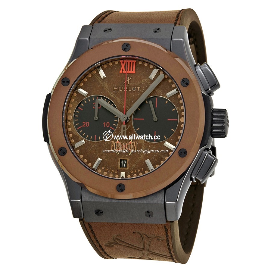 Hublot 521.CC.0589.VR.OPX14 Mens Automatic Satin-Finish Black Ceramic