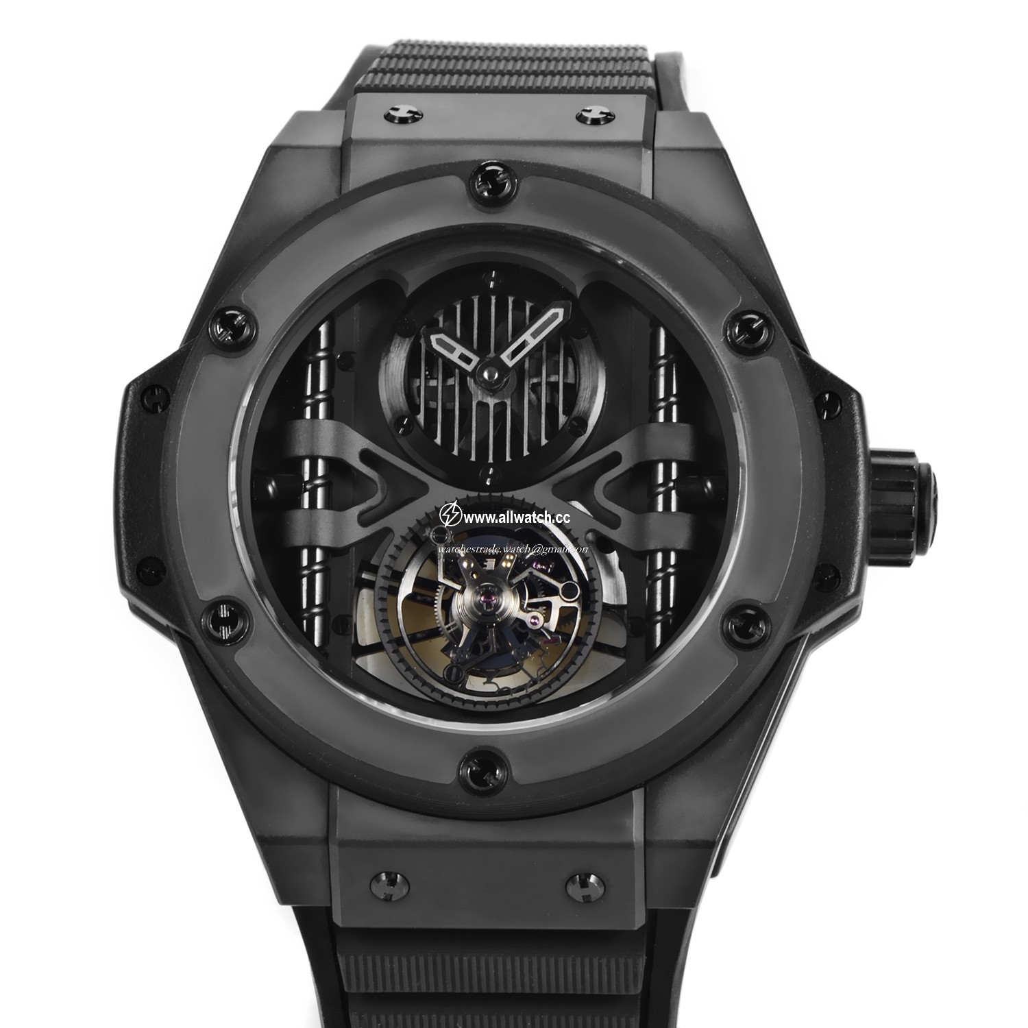 Hublot 705.CI.0007.RX Mens Hand Wind Black Ceramic