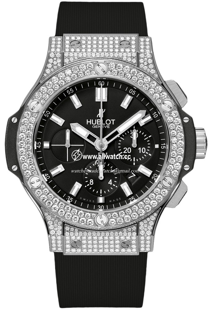 Hublot 301.SX.1170.RX.1704 Big Bang Mens Automatic Stainless Steel Case set with Diamonds