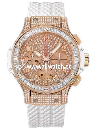 Hublot 341.PE.9114.RW.094 Big Bang Mens Automatic 18kt Rose Gold With 198 Diamonds