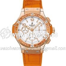 Hublot 341.PO.2010.RO1906 Big Bang Ladies Automatic 18K Rose Gold, Kevlar and Rubber