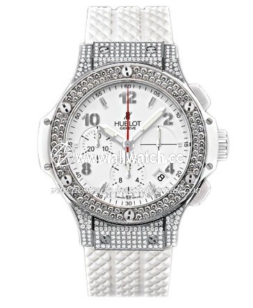 Hublot 341.SE.231.LS.174 Big Bang Mens Automatic Stainless Steel With 198 Diamonds