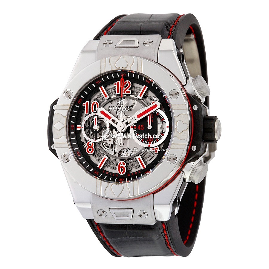Hublot 411.SX.1170.LR.WPT15 Big Bang Unico Mens Automatic Polished Microblasted Stainless Steel