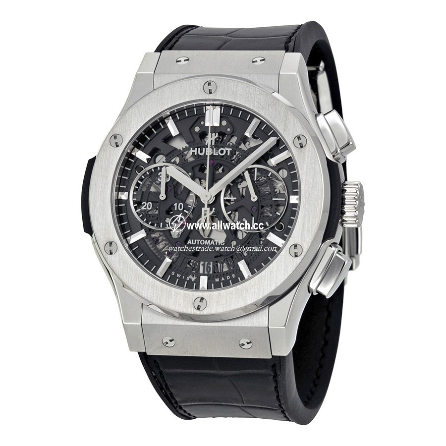 Hublot 525.NX.0170.LR Classic Fusion Mens Automatic Satin-Finish Titanium