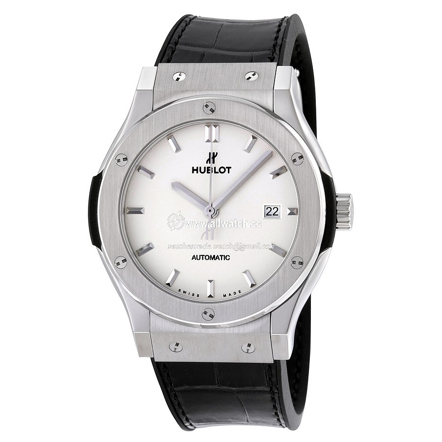 Hublot 542.NX.2611.LR Classic Fusion Mens Automatic Polished and Satin-Finish Titanium