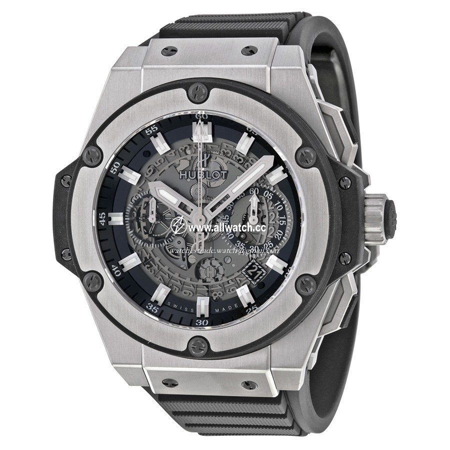 Hublot 701.NX.0170.RX King Power Mens Automatic Satin Finish Titanium