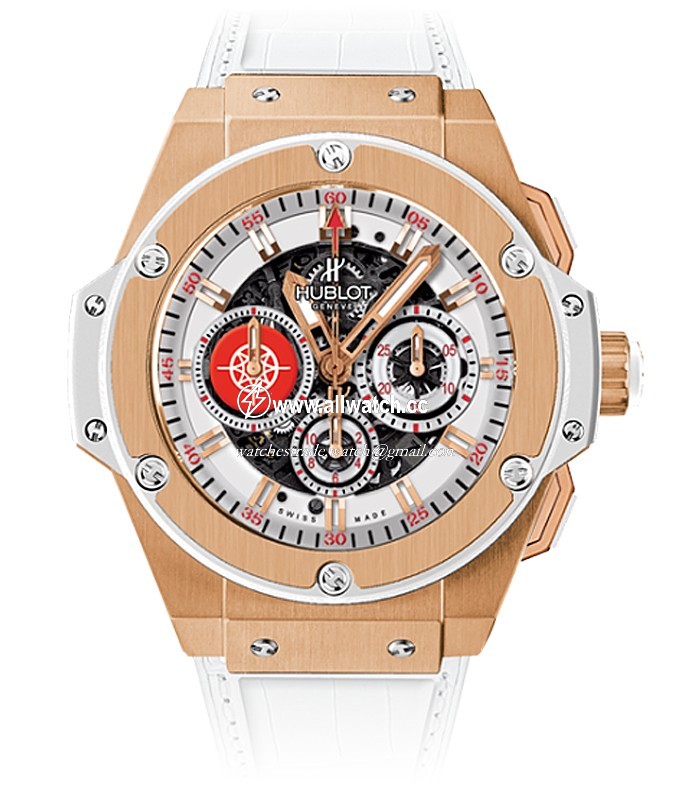 Hublot 710.OE.2123.GR.PCM12 King Power Mens Automatic 18kt Rose Gold
