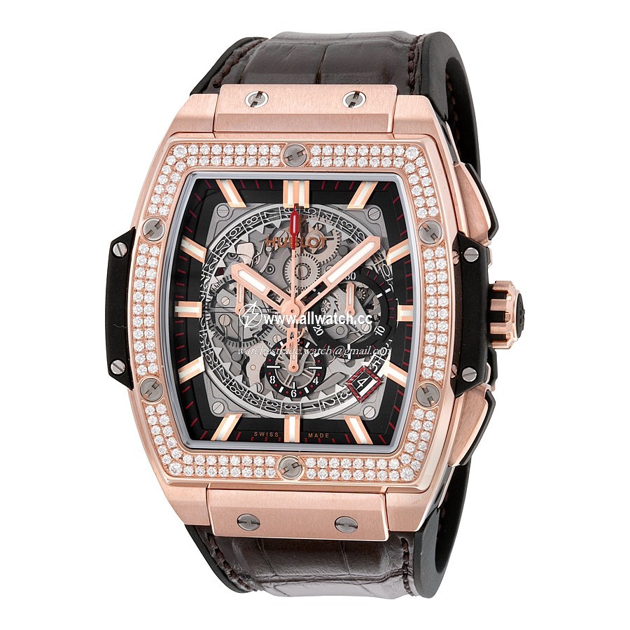 Hublot 601.OX.0183.LR.1104 Spirit of Big Bang Mens Automatic Satin-finished 18kt King Gold