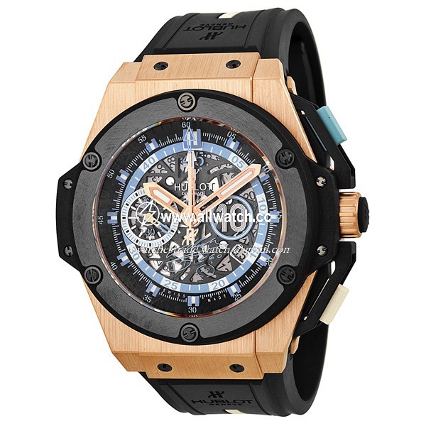 Hublot 716.OM.1129.RX.DMA12 UEFA Euro Mens Automatic 18kt Rose Gold