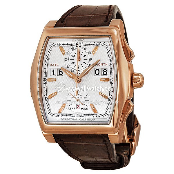 IWC IW376102 Da Vinci Mens Automatic 18kt Rose Gold