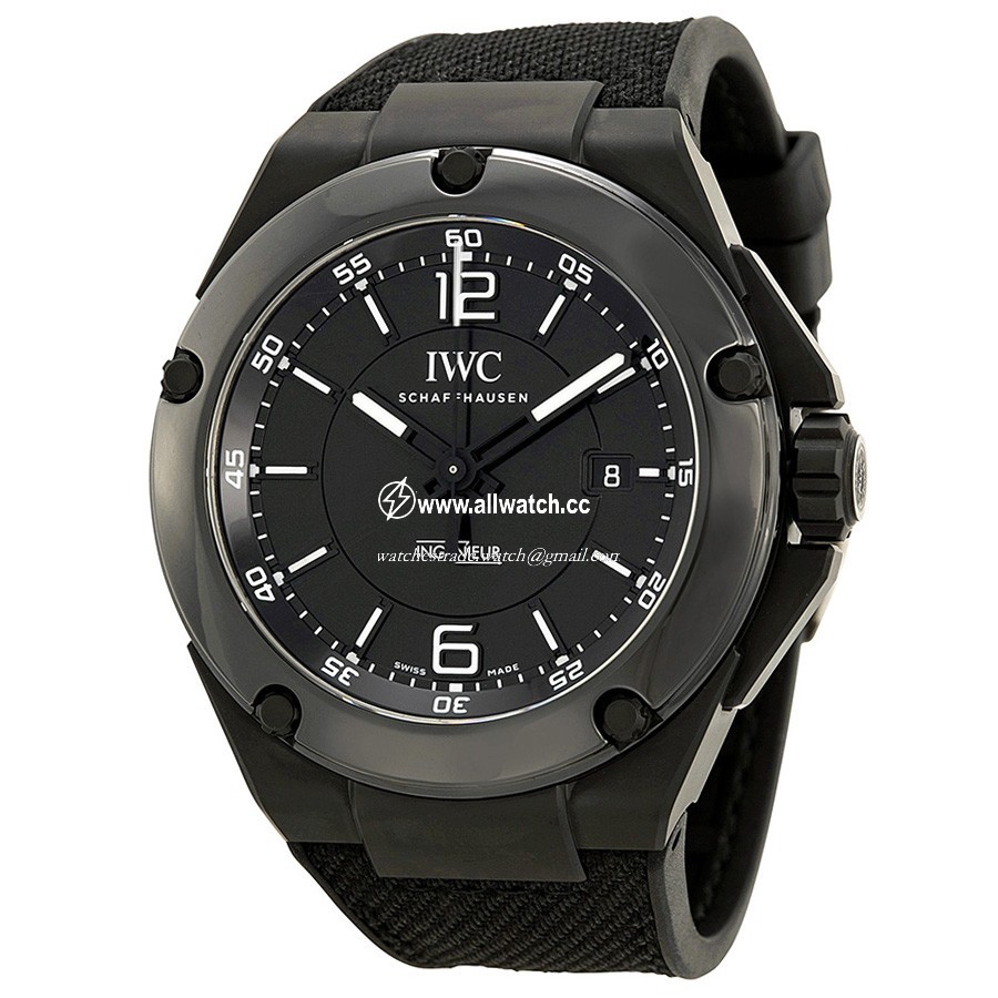 IWC IW322503 Ingenieur Mens Automatic Black Ceramic