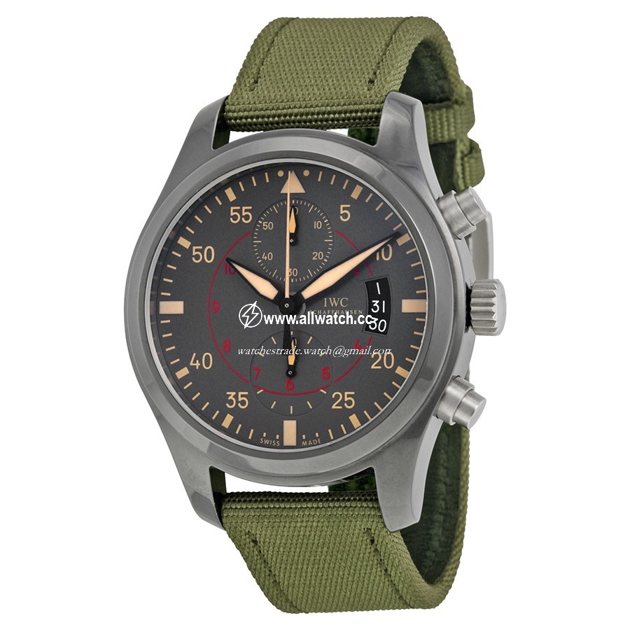 IWC IW388002 Pilotses Mens Automatic Black Ceramic and Titanium