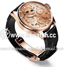 IWC IW502639 Pilotses Mens Automatic 18kt Rose Gold