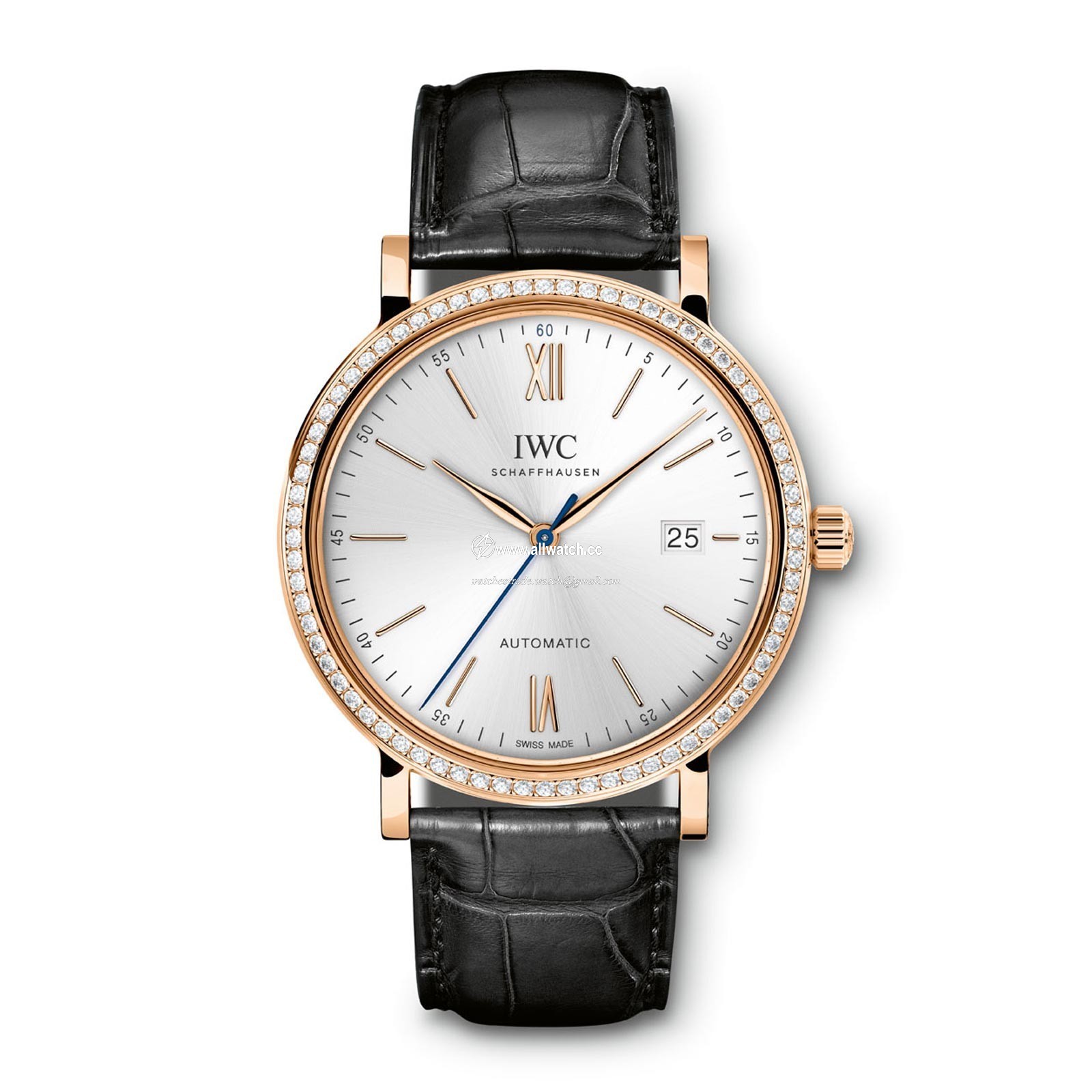 IWC IW356515 Portofino Mens Automatic 19K Rose Gold