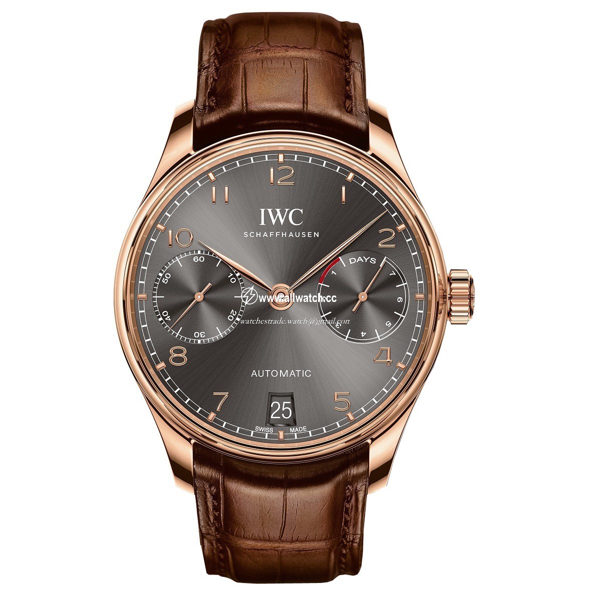IWC IW500702 Portugieser Mens Automatic 18K Rose Gold