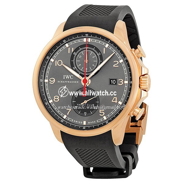 IWC IW390209 Portuguese Mens Hand Wind 18kt Rose Gold