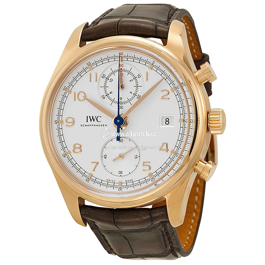 IWC IW390402 Portuguese Mens Automatic 18 kt Rose Gold