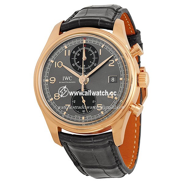 IWC IW390405 Portuguese Mens Automatic 18K Rose Gold