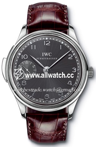 IWC IW524205 Portuguese Mens Hand Wind 18kt White Gold
