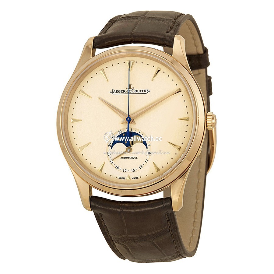 Jaeger LeCoultre Q1362520 Master Mens Automatic 18kt Rose Gold