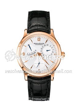 Jaeger LeCoultre Q1482401 Master Mens Automatic 18kt Pink Gold