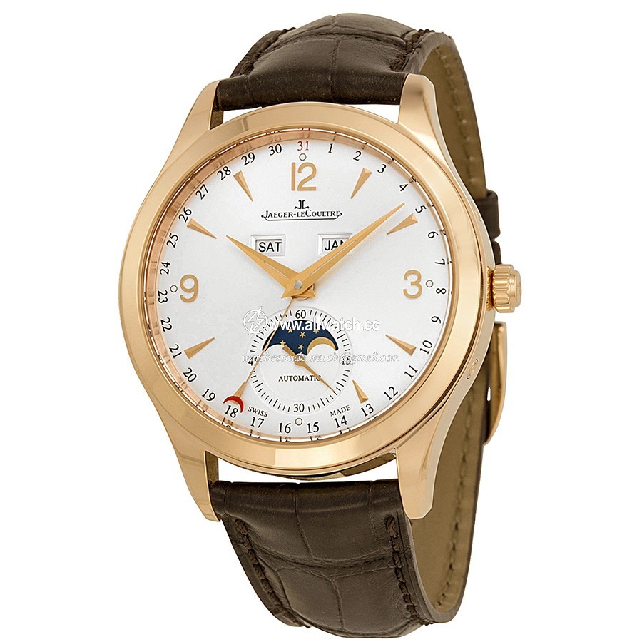 Jaeger LeCoultre Q1552520 Master Mens Automatic 18kt Rose Gold