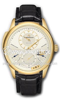 Jaeger LeCoultre Q5011410 Master Mens Hand Wind 18kt Yellow Gold