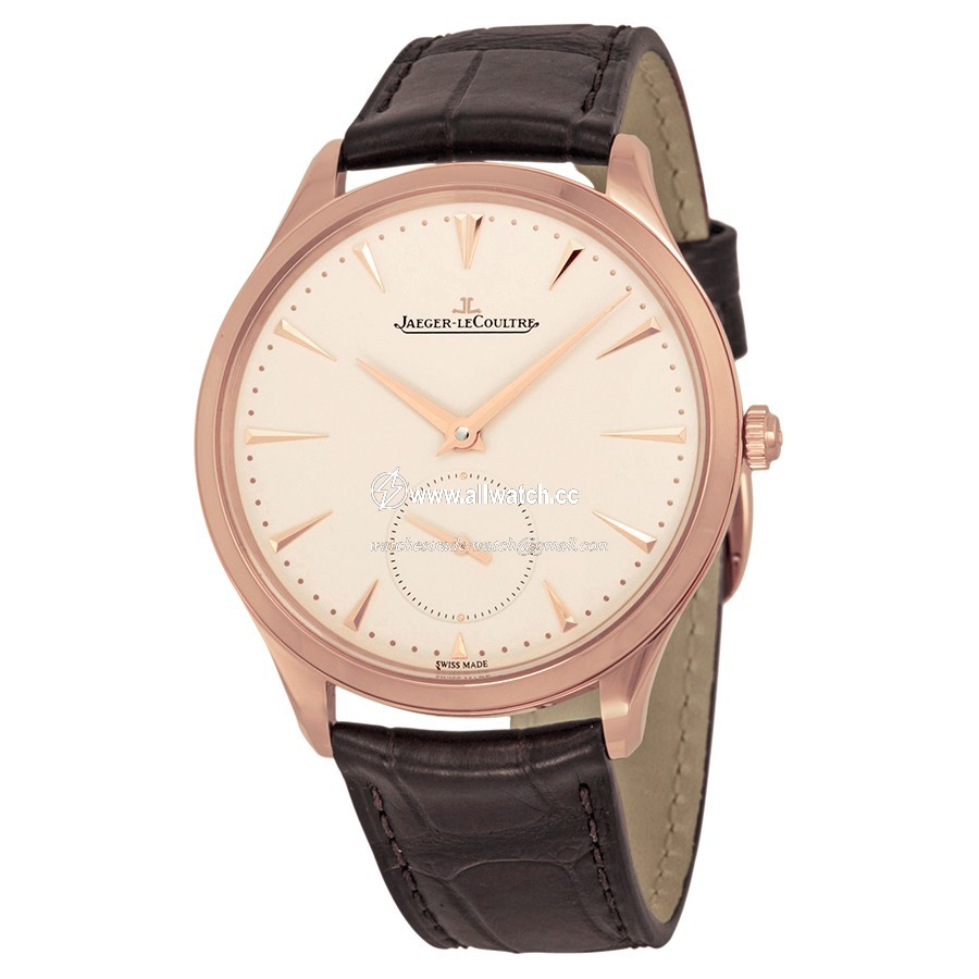 Jaeger LeCoultre Q1272510 Master Ultra Thin Mens Automatic 18kt Pink Gold