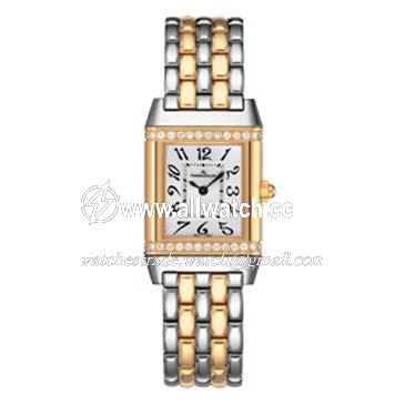 Jaeger LeCoultre Q2655130 Ladies Quartz 18kt Gold and Stainless Steel