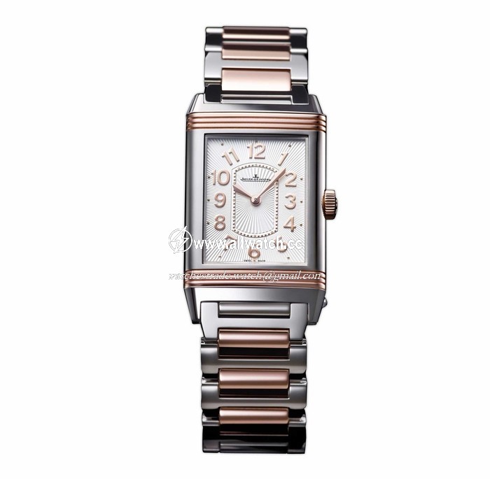 Jaeger LeCoultre Q3204120 Ladies Quartz Stainless Steel and 18kt Rose Gold