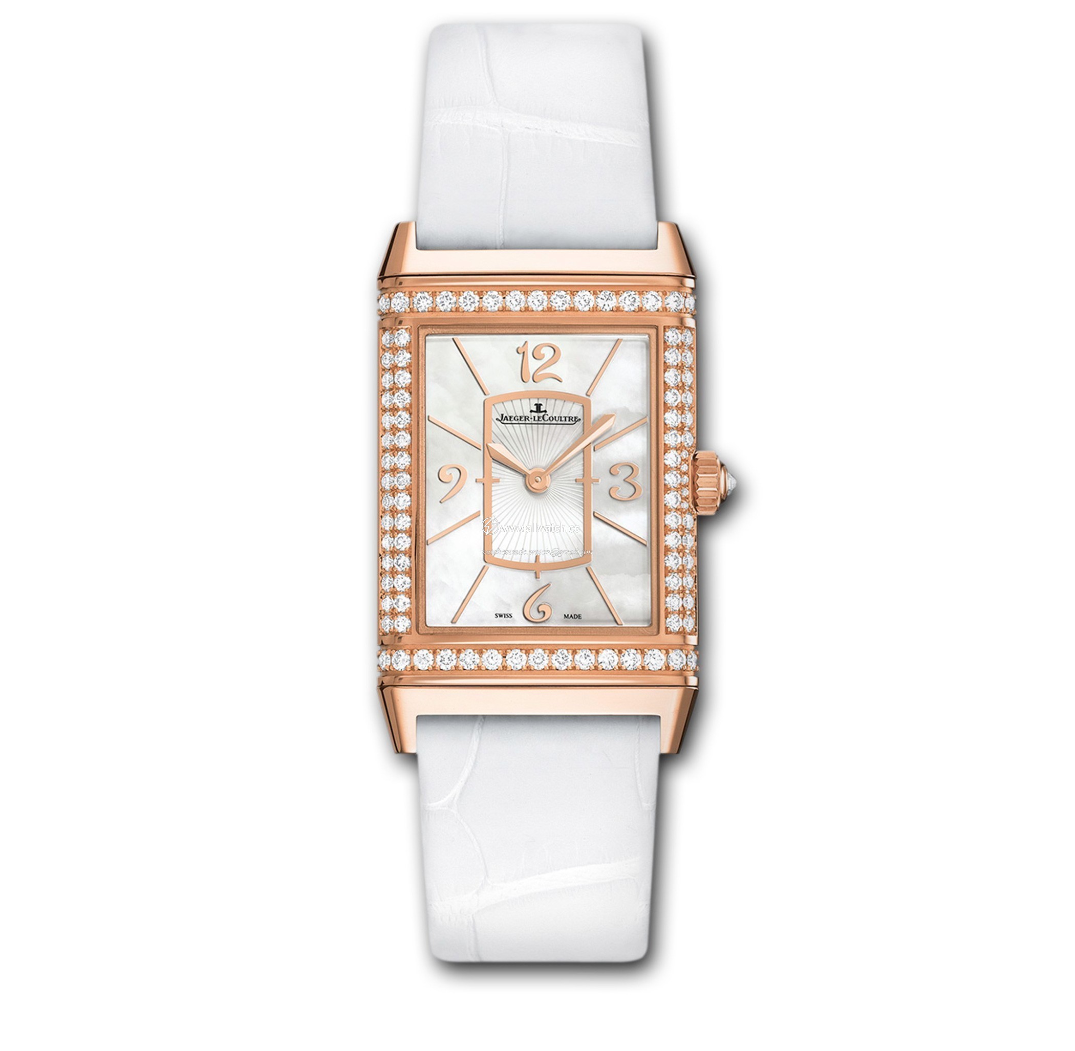 Jaeger LeCoultre Q3212402 Ladies Automatic 18 Carat Rose Gold