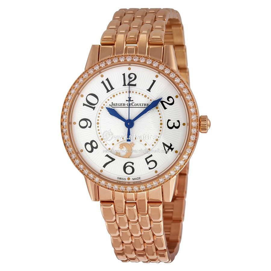 Jaeger LeCoultre Q3442120 Ladies Automatic 18kt Rose Gold