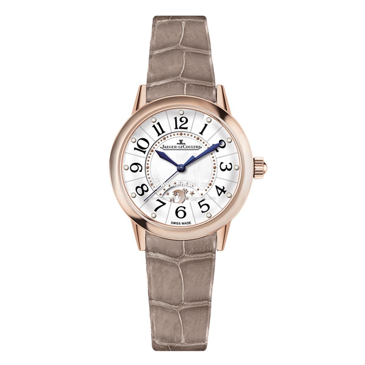 Jaeger LeCoultre Q3462490 Ladies Automatic 18K Pink Gold
