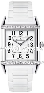 Jaeger LeCoultre Q7068721 Ladies Quartz Stainless Steel Case set with 40 Diamonds