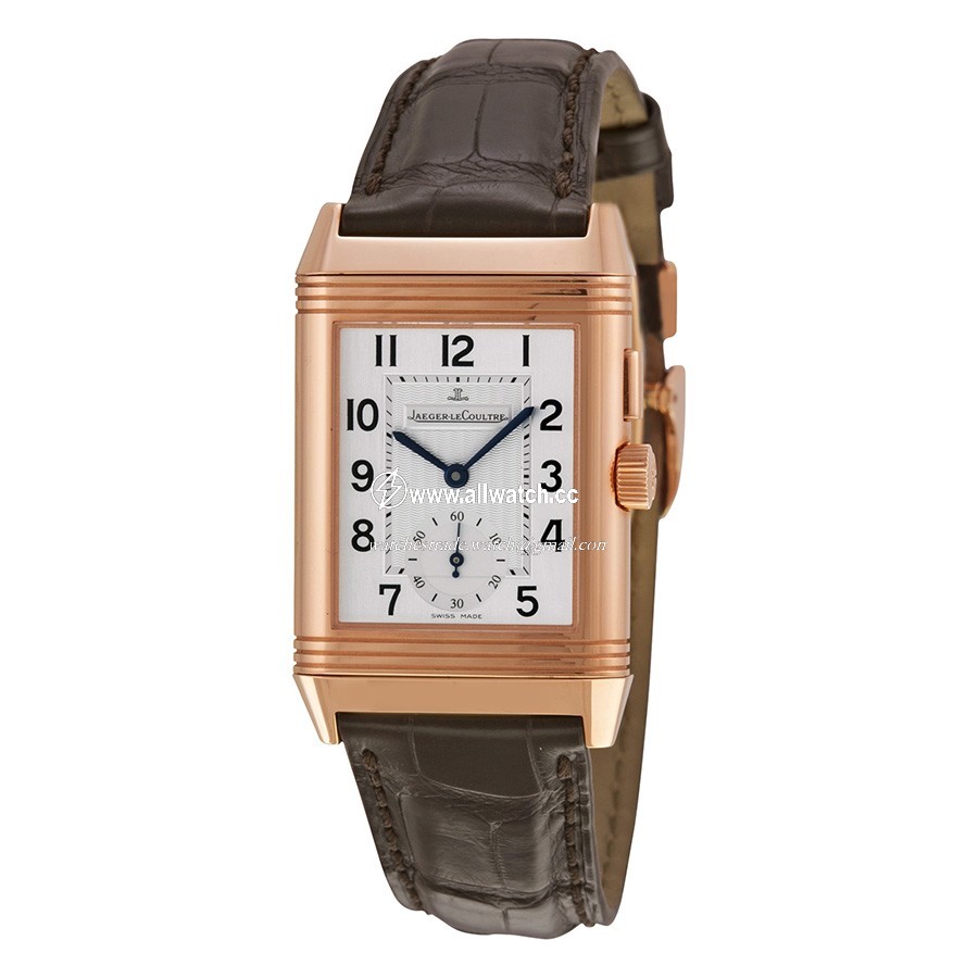 Jaeger LeCoultre Q2712410 Reverso Duo Mens Hand Wind 18kt Rose Gold