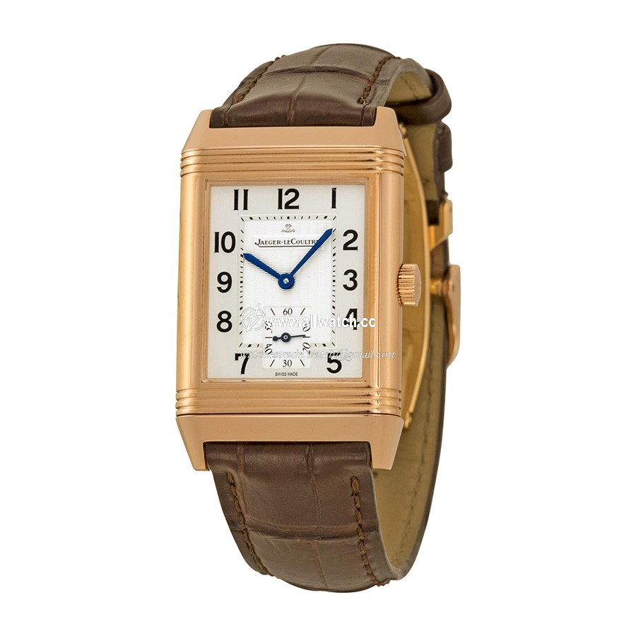 Jaeger LeCoultre Q2702421 Reverso Mens Hand Wind 18kt Rose Gold
