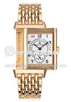 Jaeger LeCoultre Q273212A Reverso Mens Hand Wind 18kt Pink gold