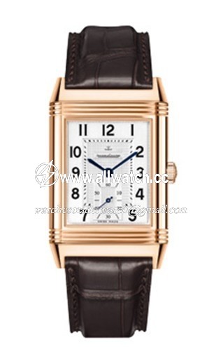 Jaeger LeCoultre Q3732520 Reverso Mens Hand Wind 18kt Rose Gold