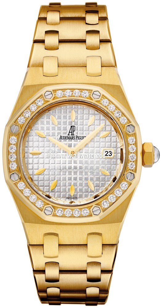 Audemars Piguet 67601BA.ZZ.1230BA.01 Royal Oak Ladies Quartz 18 kt Yellow Gold
