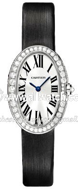 Cartier WB520008 Baignoire Ladies Quartz 18 kt White Gold