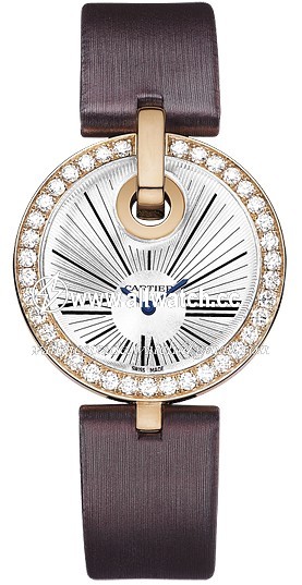 Cartier WG600011 Ladies Quartz 18kt Rose Gold
