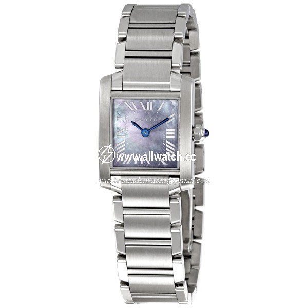 Cartier W51034Q3 Tank Ladies Quartz Stainless Steel