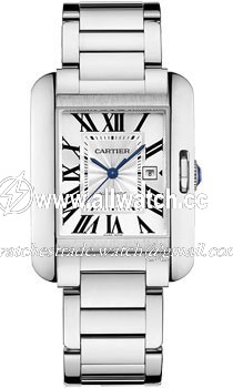 Cartier W5310024 Tank Ladies Automatic 18kt White Gold
