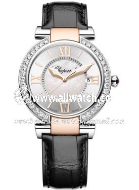 Chopard 388532-6003 Imperiale Ladies Quartz Stainless Steel and 18 kt Rose Gold