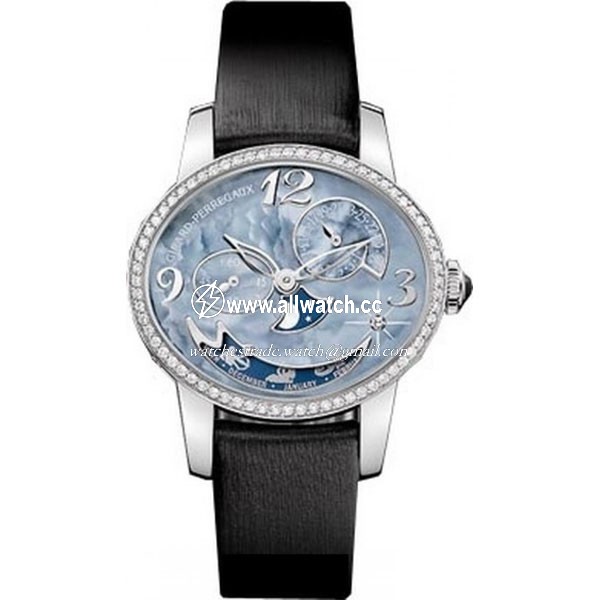 Girard Perregaux 80483D53A661-JK6A Cats Eye Ladies Automatic Stainless Steel