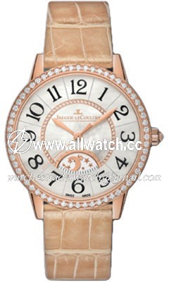 Jaeger LeCoultre Q3432490 Ladies Automatic 18K Pink Gold