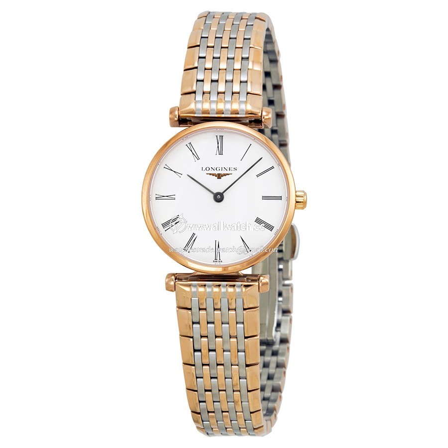 Longines L4.209.1.91.7 Ladies Quartz Rose Gold-plated Stainless Steel