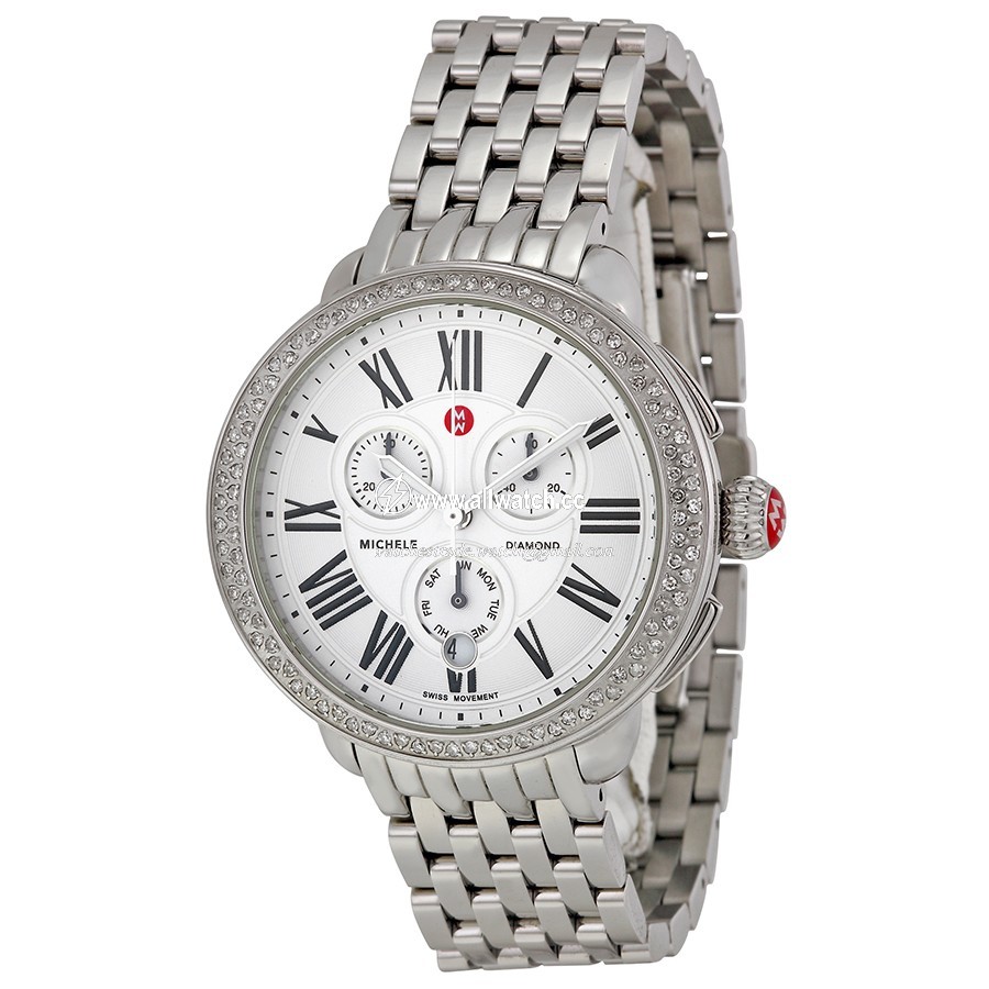 Michele MWW21A000001 Serein Ladies Quartz Stainless Steel