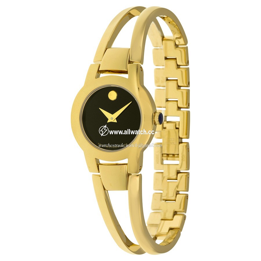 Movado 0604758 Amorosa Ladies Quartz Gold-tone Stainless Steel