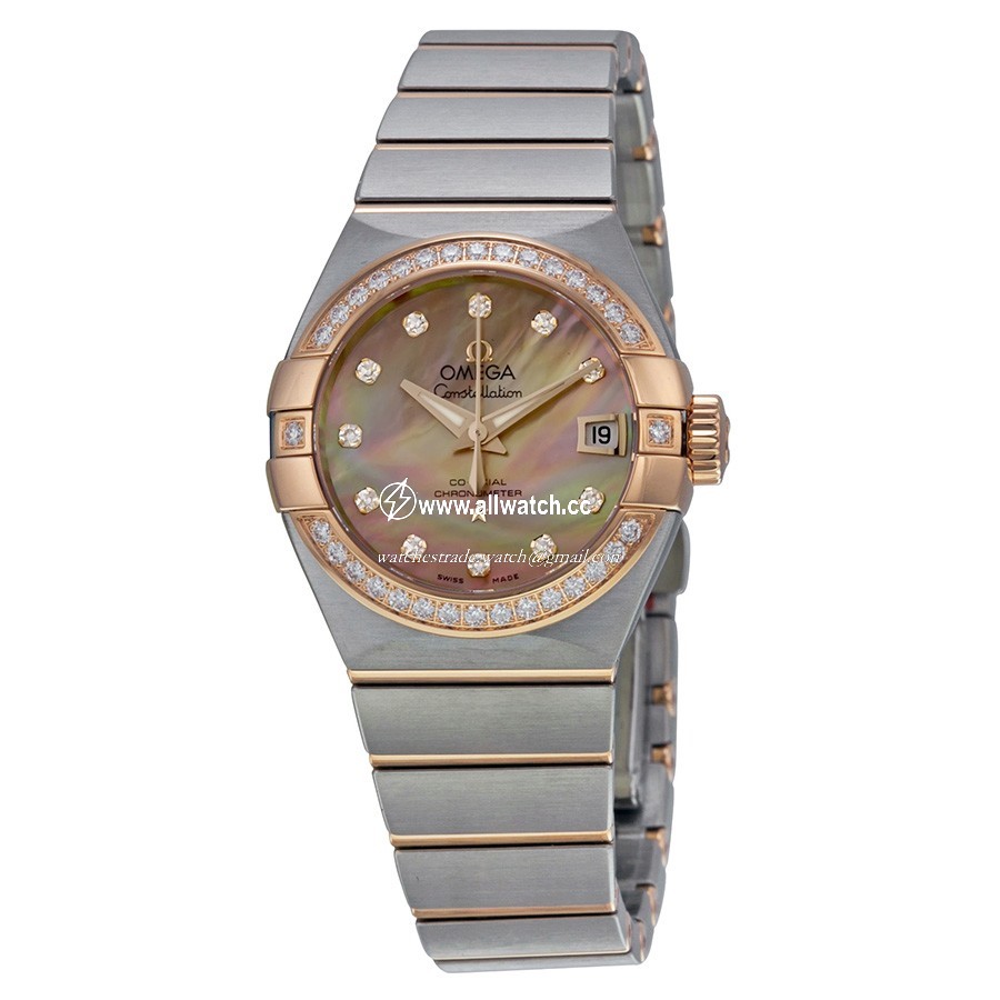 Omega 123.25.27.20.57.001 Constellation Ladies Automatic Stainless Steel